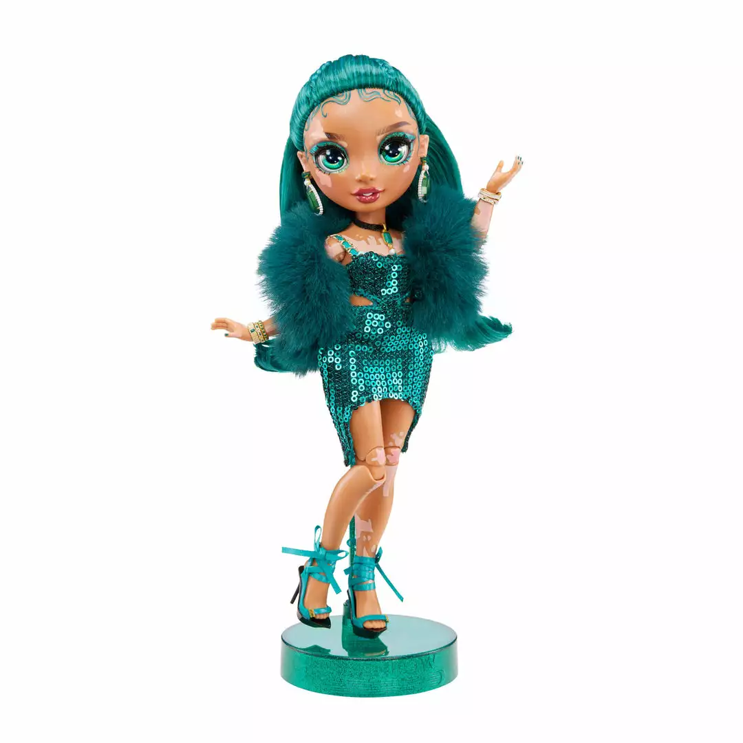 Rainbow High Jewel Richie - Emerald Green Fashion Doll