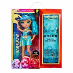 Rainbow High Pacific Coast Hali Capri (Blue) With Pool Accessories Playset