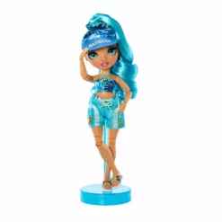 Rainbow High Pacific Coast Hali Capri (Blue) With Pool Accessories Playset