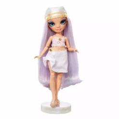 Rainbow High Pacific Coast Margot De Perla - Opal (Iridescent White) With Pool Accessories Playset