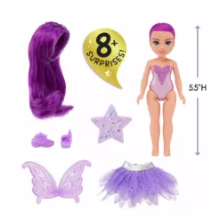 Dream Ella MGA's Dream Ella MGA's Dream Bella Color Change Surprise Little Fairies - Aubrey - Purple 5.5