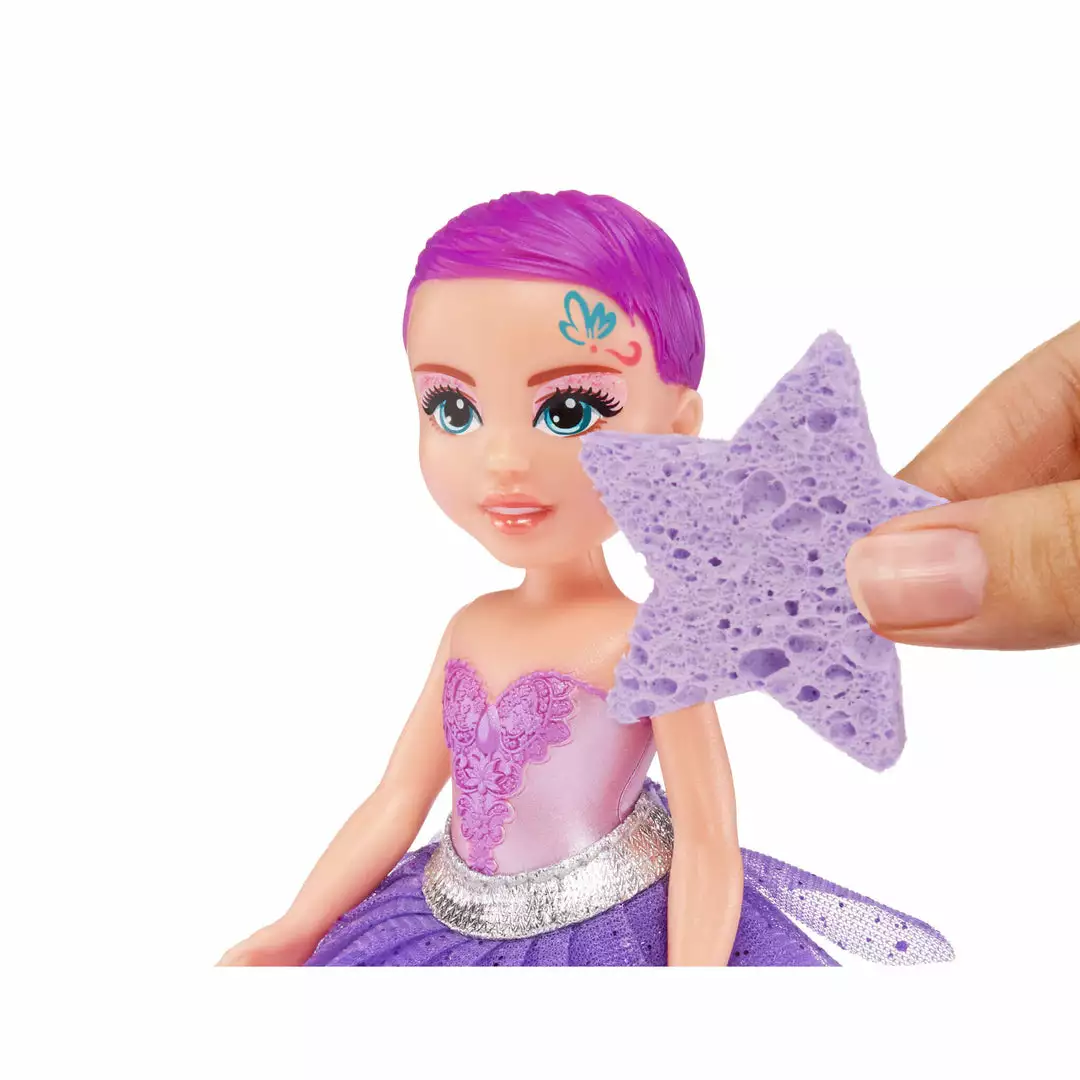 Dream Ella MGA's Dream Ella MGA's Dream Bella Color Change Surprise Little Fairies - Aubrey - Purple 5.5" Fairy Doll