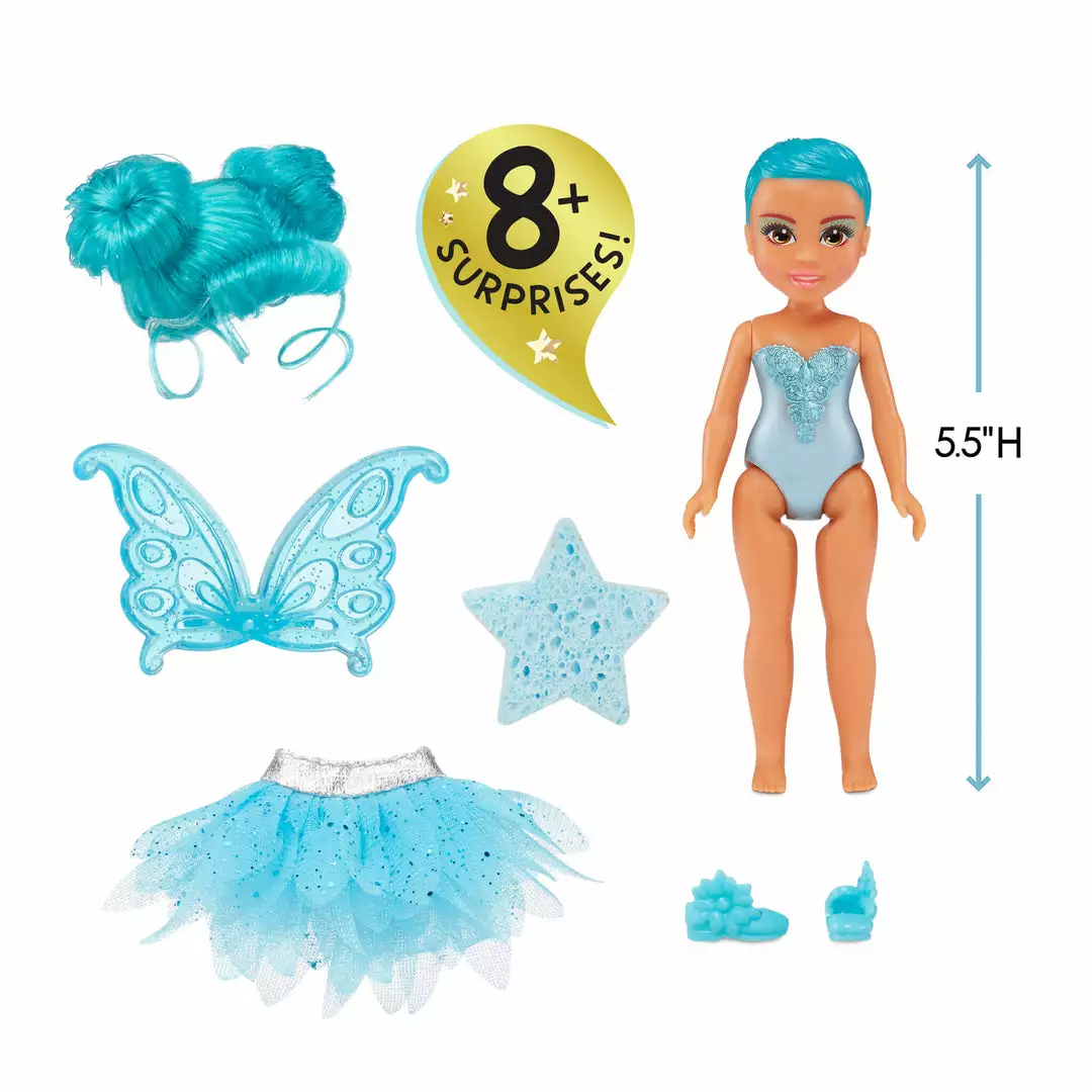 Dream Ella MGA's Dream Bella Color Change Surprise Little Fairies - Dream Bella - Teal 5.5" Fairy Doll