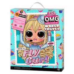 LOL Surprise OMG World Travel Fly Gurl Fashion Doll With 15 Surprises
