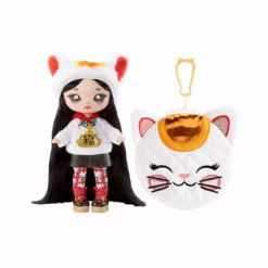 Na Na Na Surprise Glam Series 2 Liling Luck - Lucky Cat-Inspired 7.5" Fashion Doll