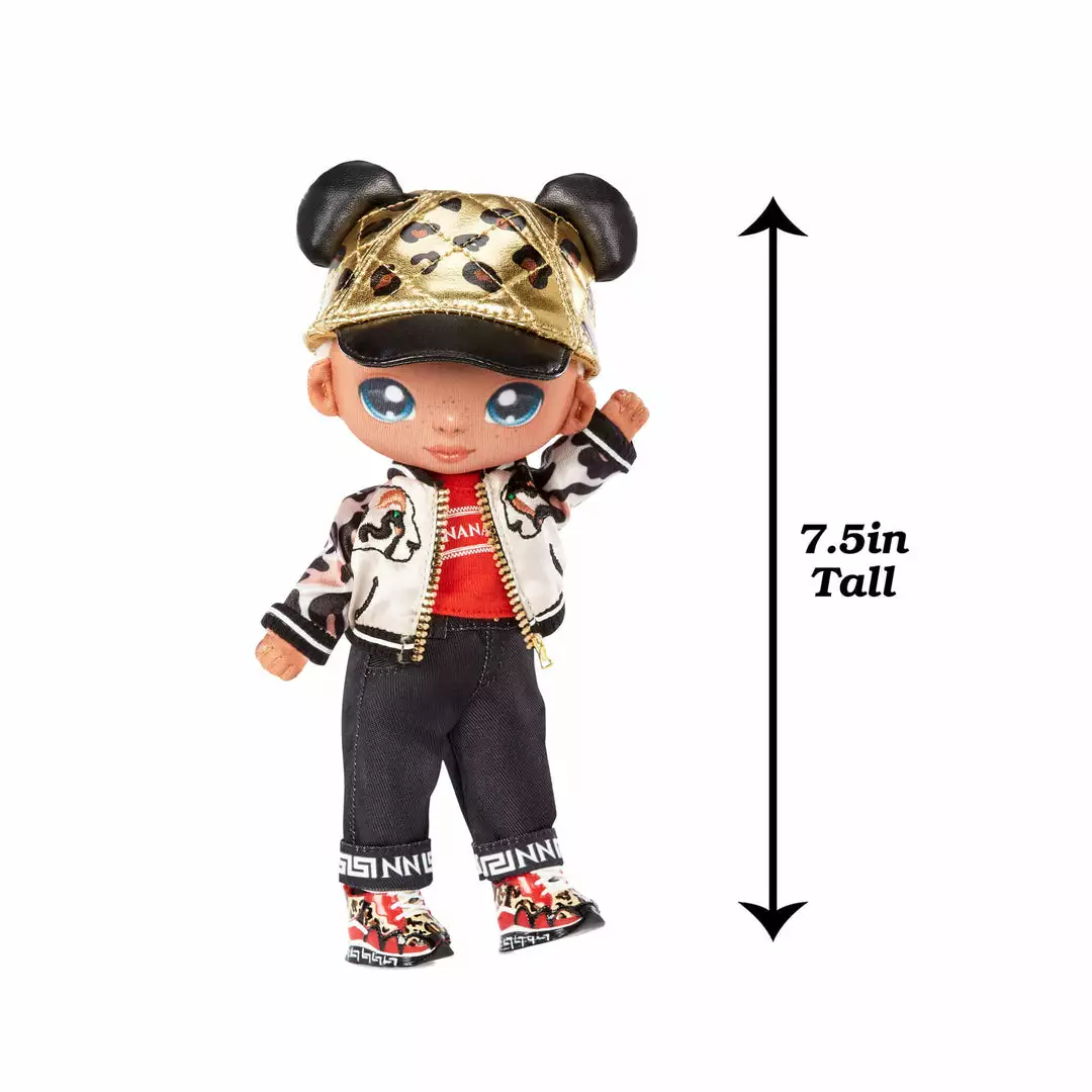 Na Na Na Surprise Glam Series 2 Gianni Wilde - Cheetah-Inspired 7.5" Fashion Doll