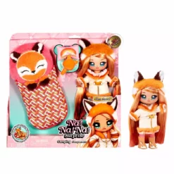 Na Na Na Surprise Camping Dolls Sierra Foxtail - Fox-Inspired 7.5