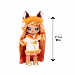 Na Na Na Surprise Camping Dolls Sierra Foxtail - Fox-Inspired 7.5