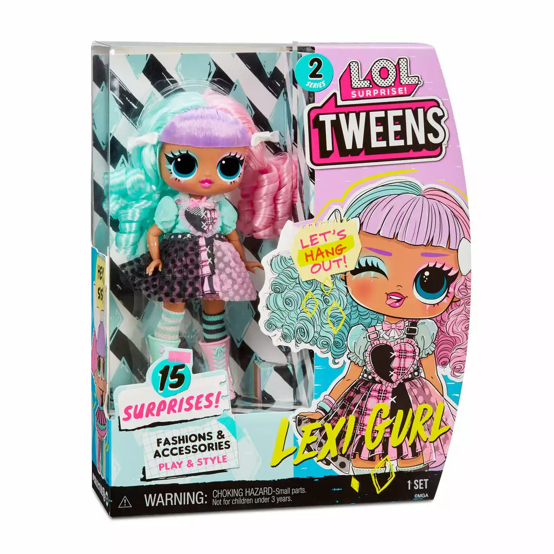 L.O.L. Surprise! Official Store LOL Surprise Tweens Series 2 Fashion Doll Lexi Gurl With 15 Surprises Fashion Dolls