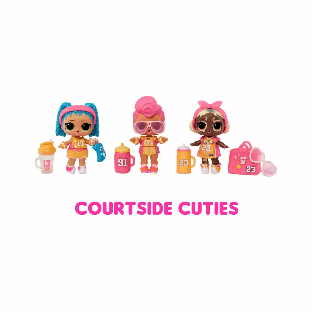 L.O.L. Surprise! Official Store LOL Surprise All-Star B.B.s Sports Sparkly Basketball Series With 8 Surprises Collectible Dolls
