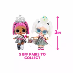 L.O.L. Surprise! Official Store LOL Surprise Tot Queens Dolls With 9 Surprises Collectible Dolls