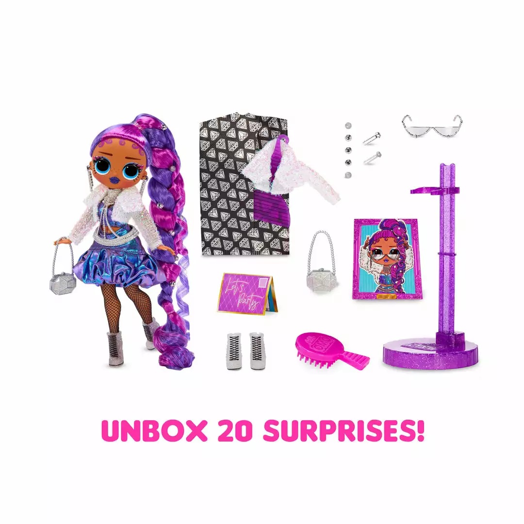 L.O.L. Surprise! Official Store LOL Surprise OMG Queens Runway Diva Fashion Doll With 20 Surprises