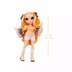 Rainbow High Junior High Poppy Rowan - 9-inch ORANGE Fashion Doll With Accessories