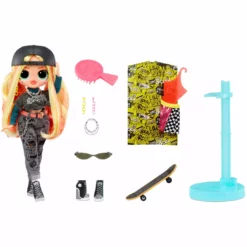 L.O.L. Surprise! Official Store New Releases LOL Surprise OMG Skatepark Q.T. Fashion Doll With 20 Surprises
