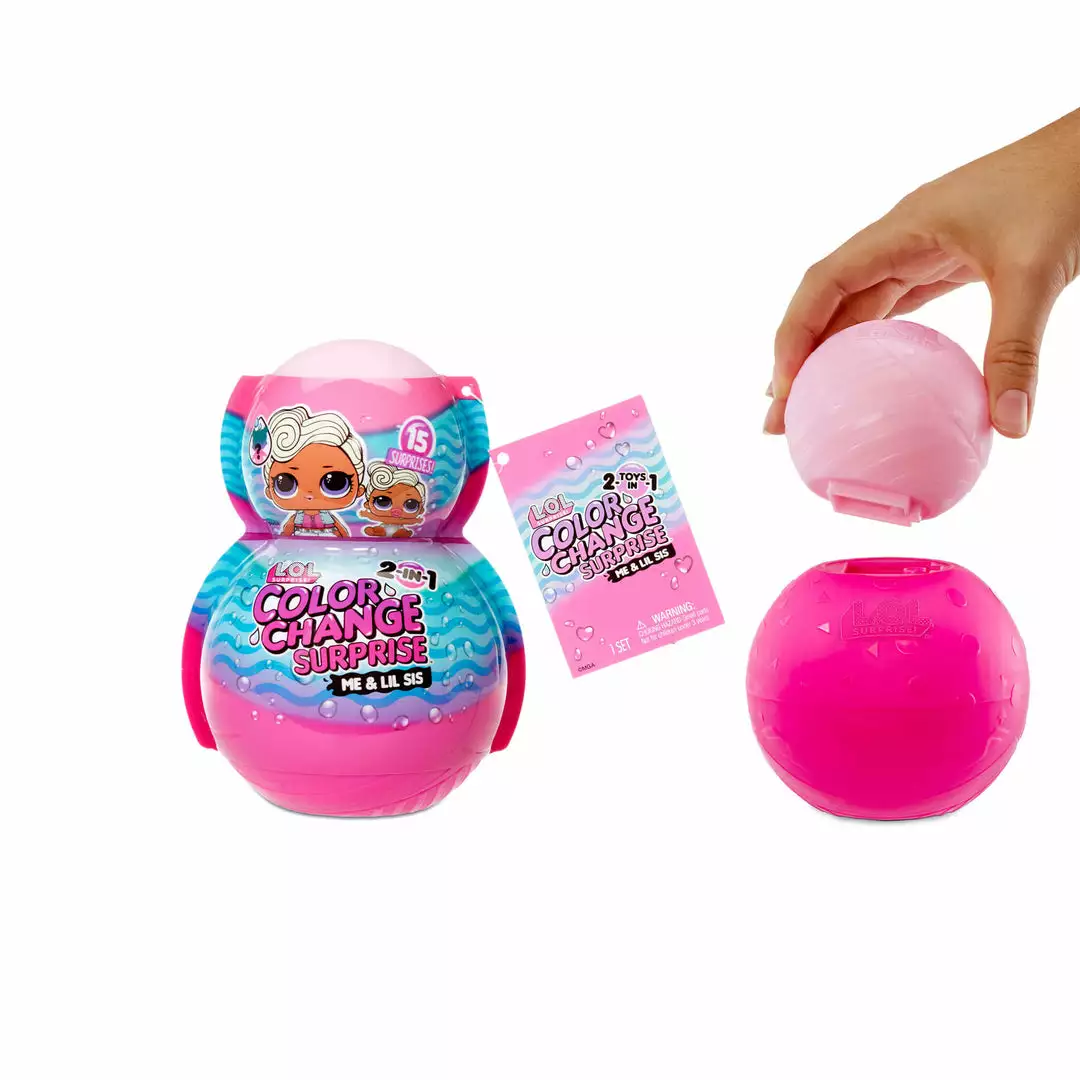 L.O.L. Surprise! Official Store 2-n-1 LOL Surprise Me & My Lil Sis Color Change Surprise Sale