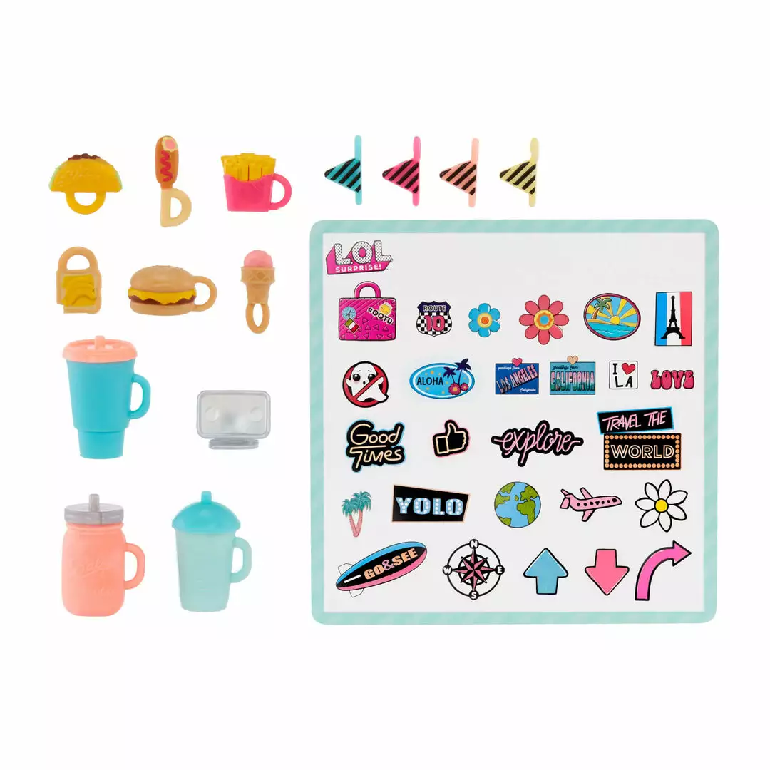 L.O.L. Surprise! Official Store LOL Surprise 5-N-1 Grill & Groove Camper, Fully Furnished Playset With Multiple Surprises