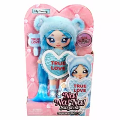 Na Na Na Surprise Lily Sarang - Blue Teddy Bear-Inspired 7.5