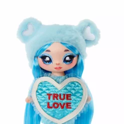 Na Na Na Surprise Lily Sarang - Blue Teddy Bear-Inspired 7.5