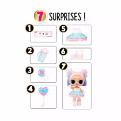 L.O.L. Surprise! Official Store LOL Surprise Spring Bling Candy Q.T. Limited Edition Doll With 7 Surprises