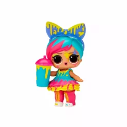 L.O.L. Surprise! Official Store New Releases LOL Surprise OMG Art Cart Playset With Splatters Collectible Doll And 8 Surprises