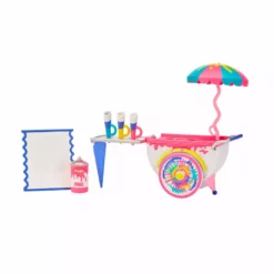 L.O.L. Surprise! Official Store New Releases LOL Surprise OMG Art Cart Playset With Splatters Collectible Doll And 8 Surprises