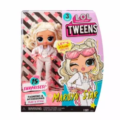 L.O.L. Surprise! Official Store New Releases LOL Surprise Tween Series 3 Fashion Doll Marilyn Star With 15 Surprises