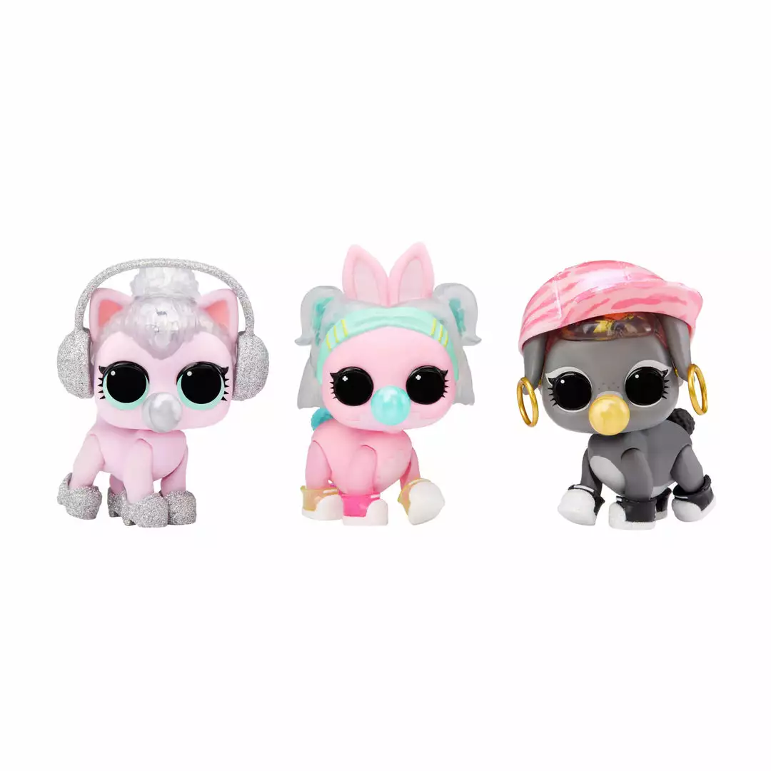 L.O.L. Surprise! Official Store LOL Surprise Glitter Color Change Pets With 5 Surprises