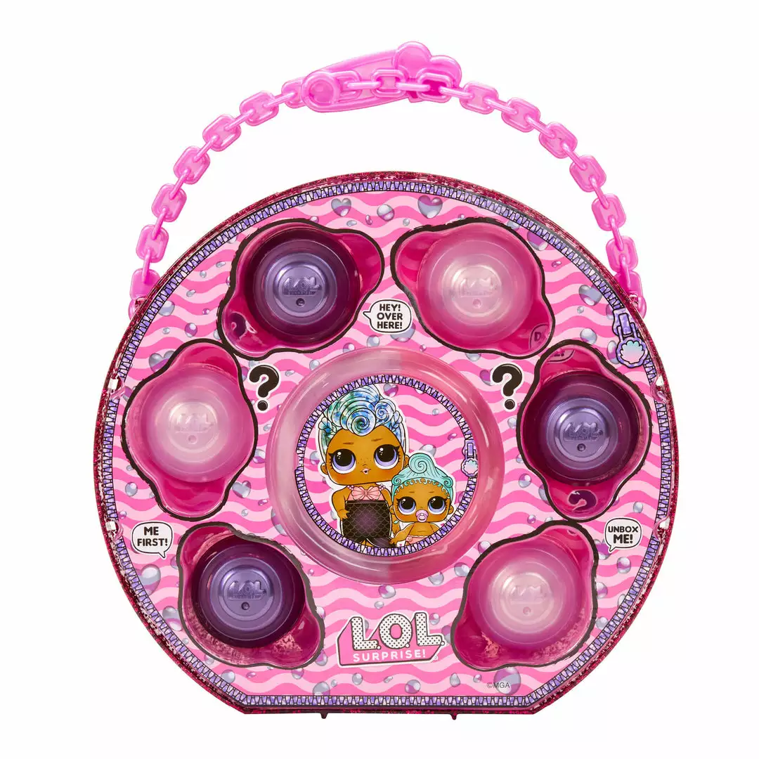 L.O.L. Surprise! Official Store LOL Surprise Glitter Color Change Pearl Surprise Interactive Playset - Purple New Releases