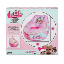 LOL Surprise Inflatable Chair - Portable And Easy To Inflate The World Of LOL Surprise