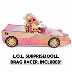 LOL Surprise Car-Pool Coupe With Exclusive Doll, Surprise Pool & Dance Floor