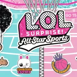 L.O.L. Surprise! Official Store LOL Surprise All-Star B.B.s Sports Sparkly Basketball Series With 8 Surprises Collectible Dolls