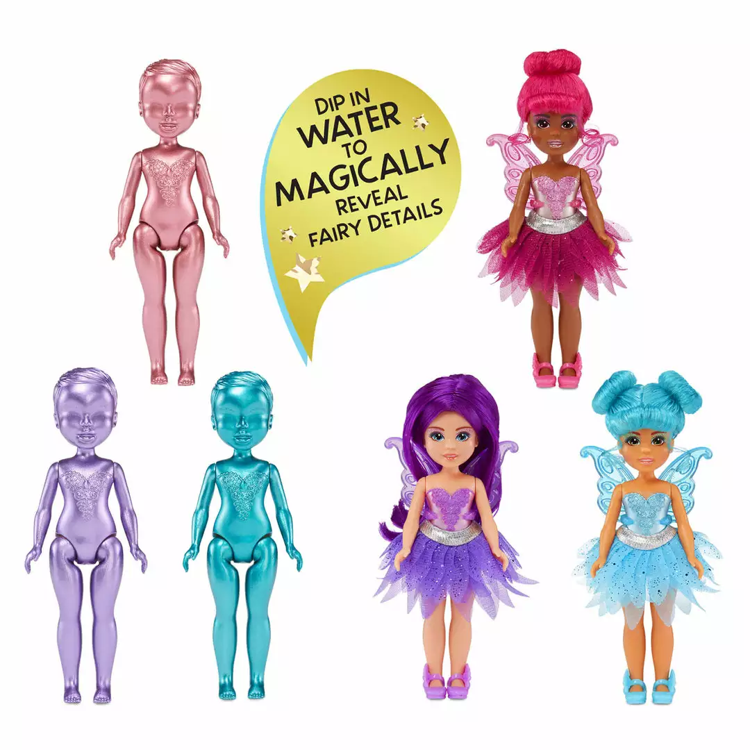 Dream Ella MGA's Dream Bella Color Change Surprise Little Fairies - Jaylen β Pink 5.5" Fairy Doll MGA's Dream Ella