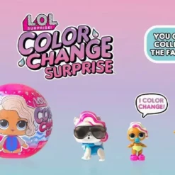 LOL Surprise Color Change Lil Sisters With 5 Surprises Collectible Dolls
