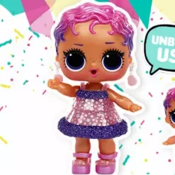 Collectible Dolls LOL Surprise Deluxe Present Surprise Series 2 Slumber Party Theme With Exclusive Doll & Lil Sister