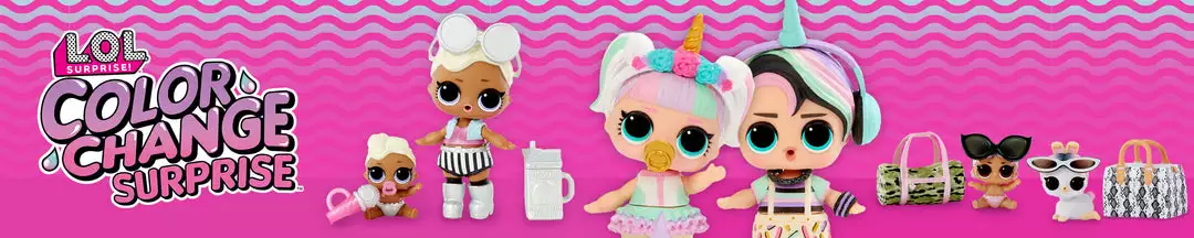 L.O.L. Surprise! Official Store 2-n-1 LOL Surprise Me & My Lil Sis Color Change Surprise Sale