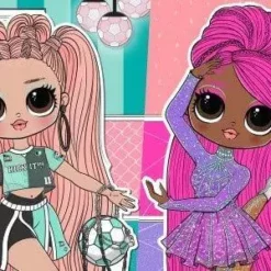 L.O.L. Surprise! Official Store New Releases LOL Surprise OMG Sports Fashion Doll Kicks Babe With 20 Surprises