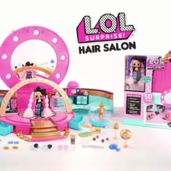 LOL Surprise Hair Salon Playset With 50 Surprises And Exclusive Mini Fashion Doll
