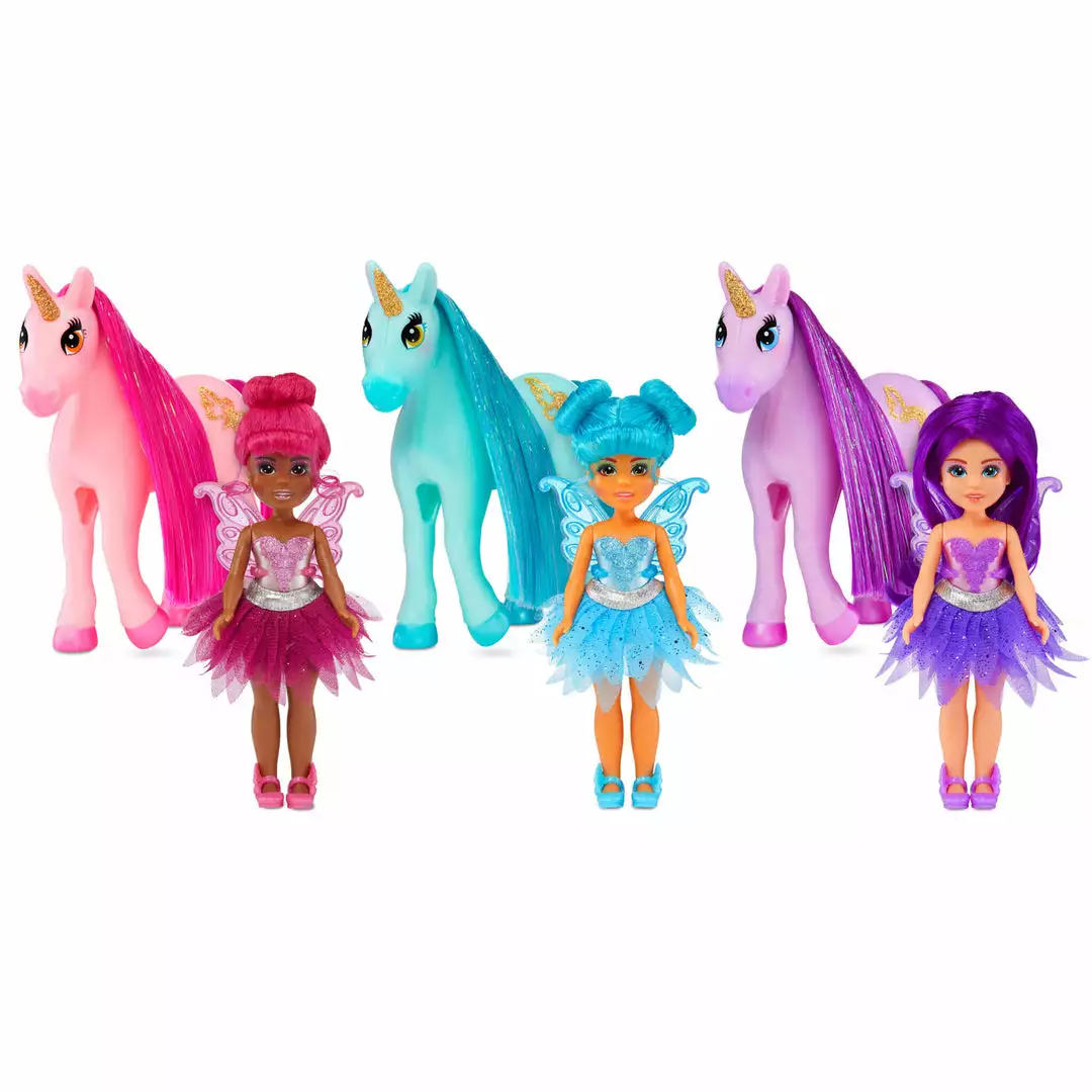 Dream Ella MGA's Dream Bella Color Change Surprise Little Fairies - Dream Bella - Teal 5.5" Fairy Doll