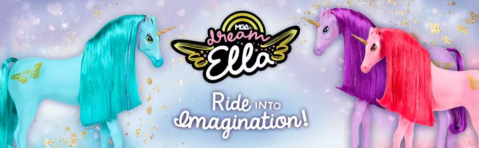 MGA’s Dream Ella Unicorn - Lilac - Purple Unicorn For Fashion Dolls MGA's Dream Ella