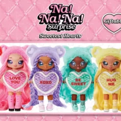 Na Na Na Surprise Valentina Moore - Red Teddy Bear-Inspired 7.5