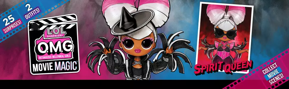 Sale LOL Surprise OMG Movie Magic Spirit Queen Fashion Doll With 25 Surprises