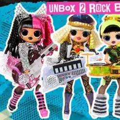 LOL Surprise OMG Remix Rock Metal Chick With Electric Guitar And 15 Surprises Sale