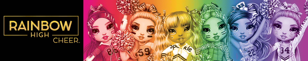 Rainbow High Cheer Ruby Anderson β Red Cheerleader Fashion Doll