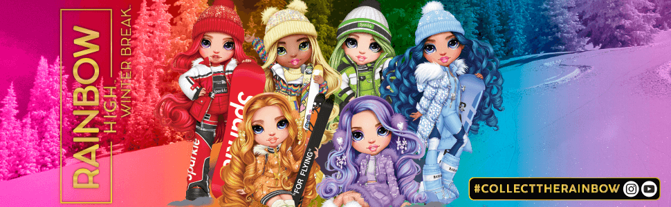 Rainbow High Winter Break Fashion Doll Sunny Madison With Accessories