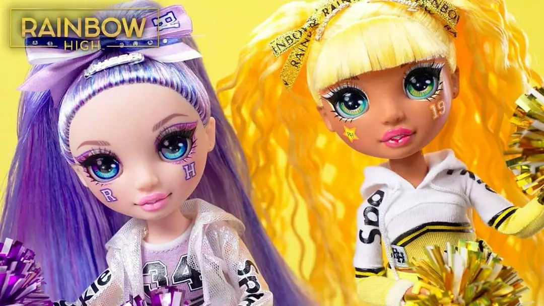 Rainbow High Cheer Ruby Anderson β Red Cheerleader Fashion Doll