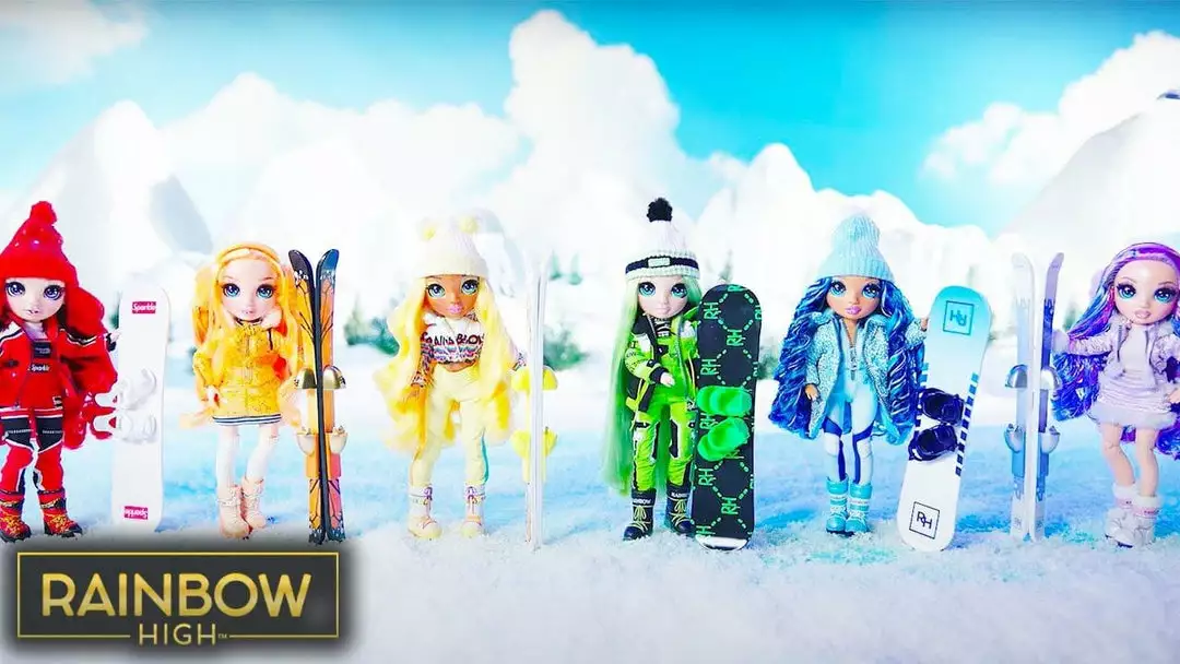 Rainbow High Winter Break Fashion Doll Sunny Madison With Accessories