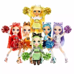 Rainbow High Cheer Jade Hunter – Green Cheerleader Fashion Doll