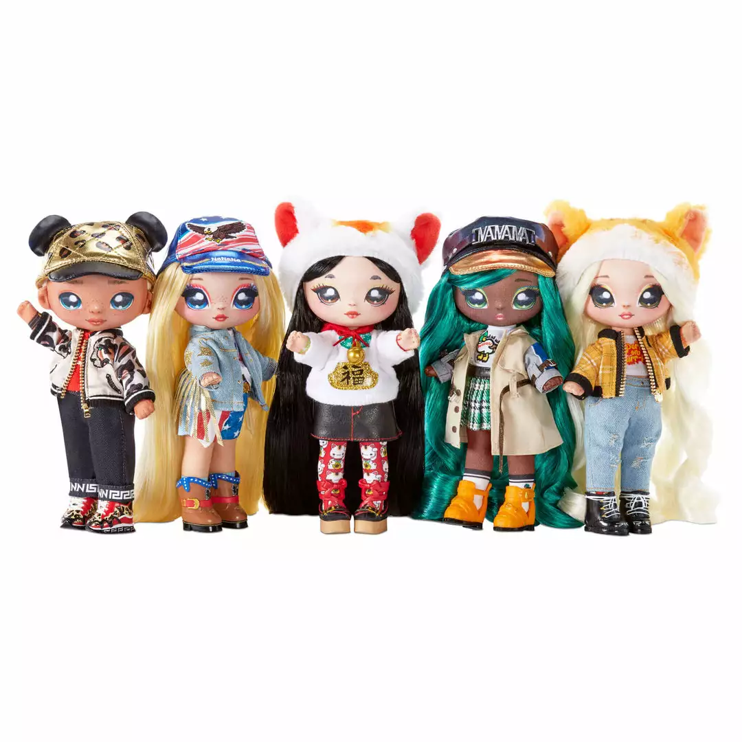 Na Na Na Surprise Glam Series 2 Tabitha Nekota - Tabby Cat-Inspired 7.5" Fashion Doll