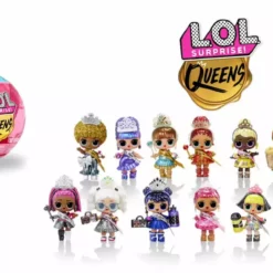 L.O.L. Surprise! Official Store LOL Surprise Tot Queens Dolls With 9 Surprises Collectible Dolls