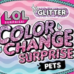 L.O.L. Surprise! Official Store LOL Surprise Glitter Color Change Pets With 5 Surprises